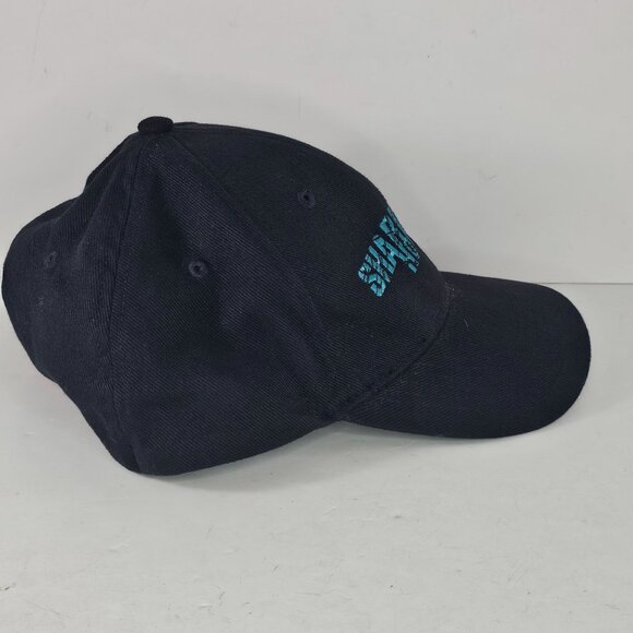 San Jose Sharks Hockey Cap Hat Black L/XL It'll Swallow You Whole - Picture 3 of 8